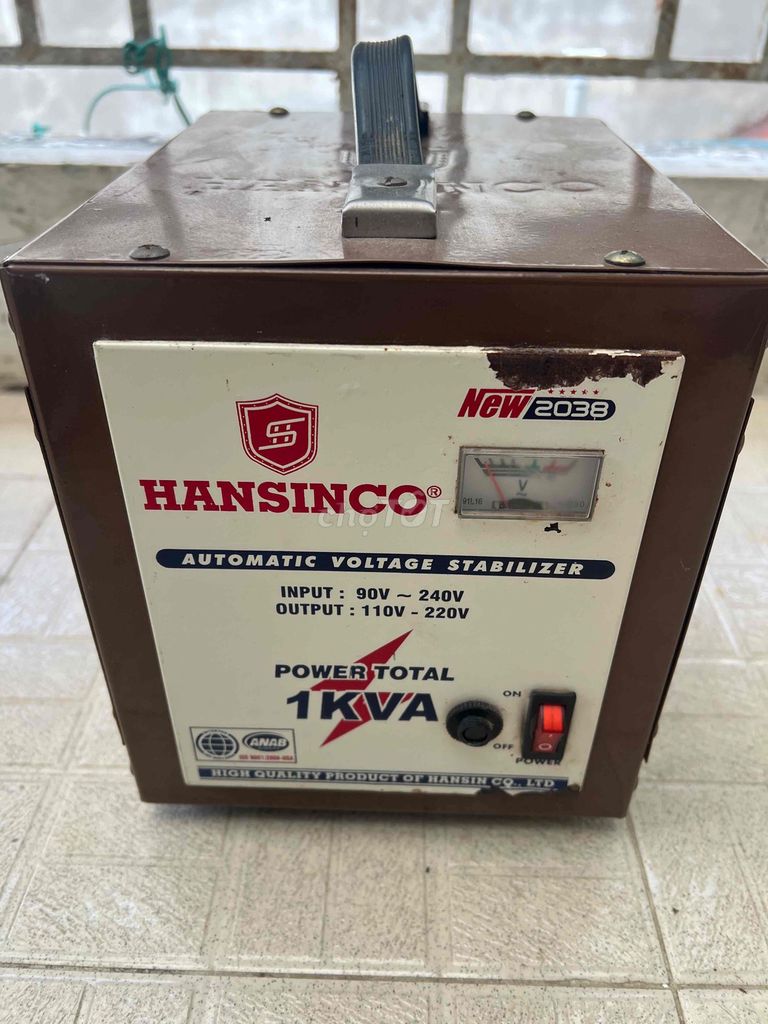 Ổn áp HANSINCO New 2038. Mua bán Đồ chuyên dụng, Giống nuôi trồng tại Thành phố Đà Lạt Lâm Đồng được đăng bởi Nguyễn Văn Hoà hình 1