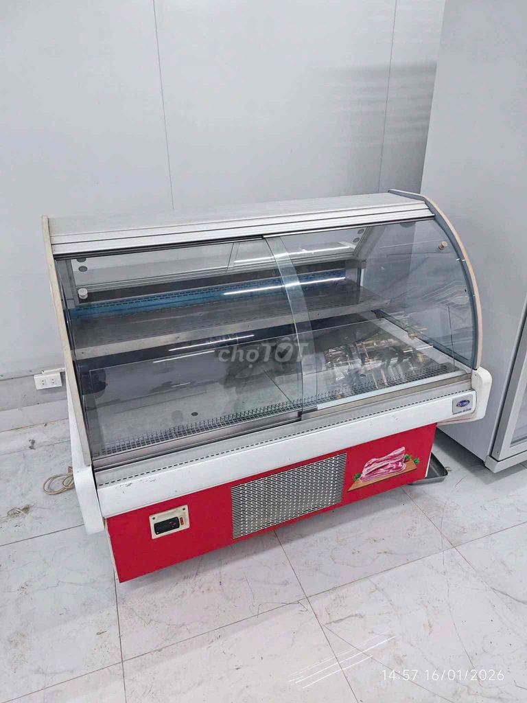 Tủ mát trưng bày kính cong Carrie 1.5m cửa lùa. Mua bán Tủ lạnh tại Quận Đống Đa Hà Nội được đăng bởi Tiến Đạt hình 1