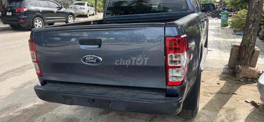 Ford Ranger 2015 серо-зелёный