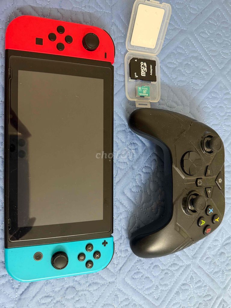 Máy chơi game Nintendo Switch V1 512GB Đỏ Xanh Đen. Mua bán Thiết bị chơi game tại Quận Lê Chân Hải Phòng được đăng bởi viet hình 1