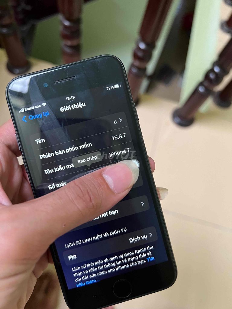 Apple iPhone 7 32GB Đen. Mua bán Điện thoại tại Quận Hải Châu Đà Nẵng được đăng bởi Bla Bla hình 1