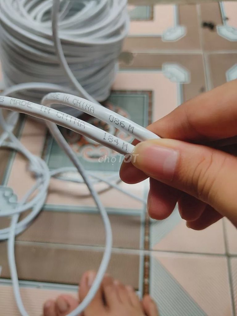 Dây cáp mạng TPLink CAT6 Trắng 10 mét. Mua bán Phụ kiện (Màn hình, Chuột...) tại Quận Thanh Khê Đà Nẵng được đăng bởi  MÁY TÍNH pc hình 1