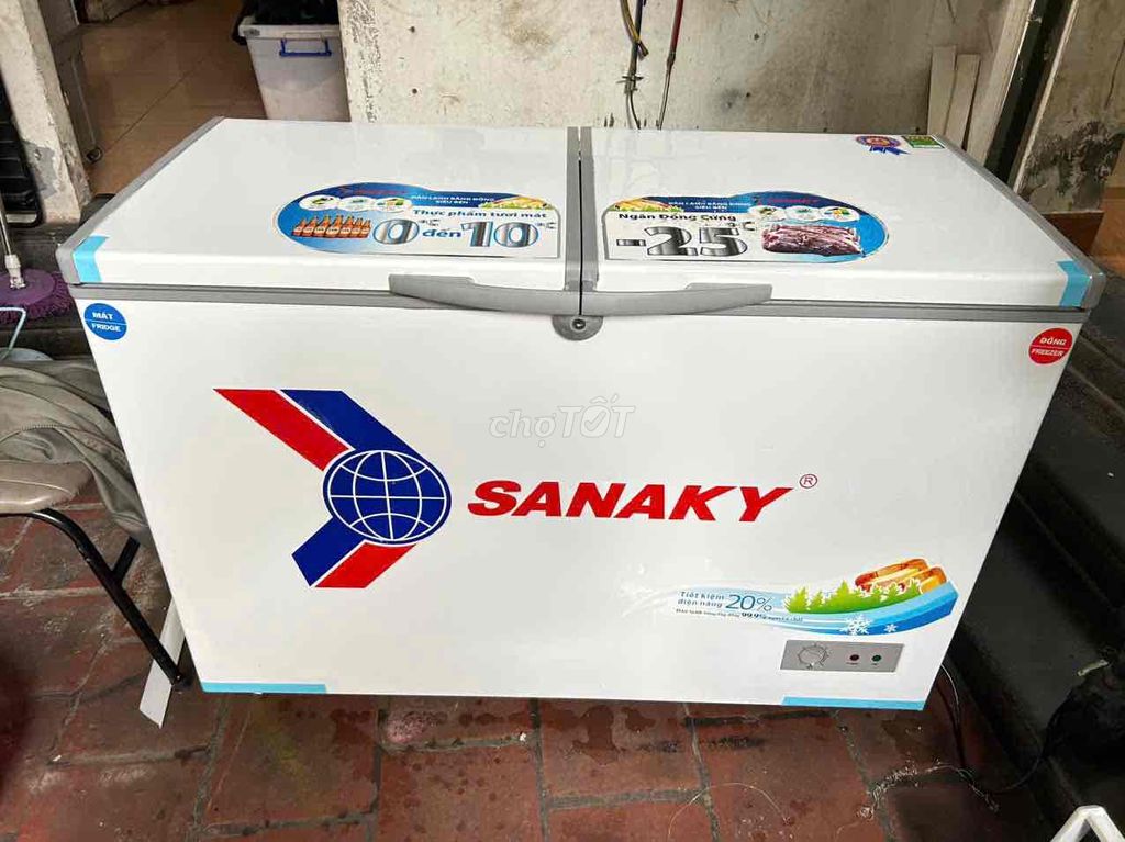 Tủ đông Sanaky 400 lít 2 chế độ mới 95% máy zin. Mua bán Tủ lạnh tại Quận Nam Từ Liêm Hà Nội được đăng bởi Hồng nhung hình 1