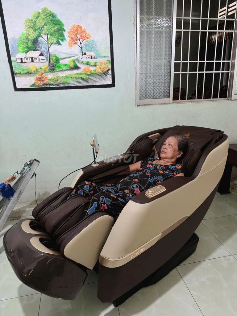 Ghế massage ASAMA SONIC 3 Nâu kem. Mua bán Bàn ghế tại Huyện Cái Bè Tiền Giang được đăng bởi Thảo Sương ASAMA hình 1