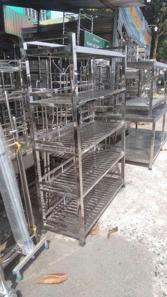 Kệ Inox nhà hàng. Mua bán Tủ, kệ gia đình tại Quận Tân Bình Tp Hồ Chí Minh được đăng bởi Lieuxanh hình 1