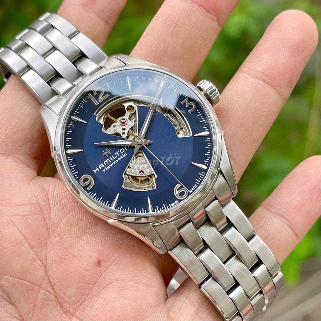 Hamilton Jazzmaster Skeleton Blue Dial