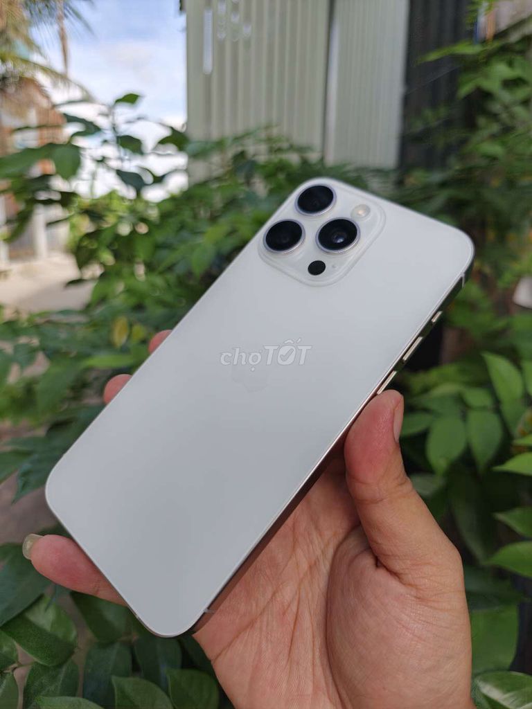 iPhone 15 Pro Max 256GB Trắng. Mua bán Điện thoại tại Huyện Bình Chánh Tp Hồ Chí Minh được đăng bởi Lâm mobiphone hình 1