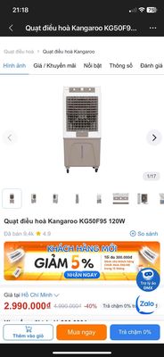 Quạt hơi nước mới dùng mua tại ĐMX còn bảo hành. Mua bán Quạt tại Quận 12 Tp Hồ Chí Minh được đăng bởi Nguyễn Thị Minh Thư