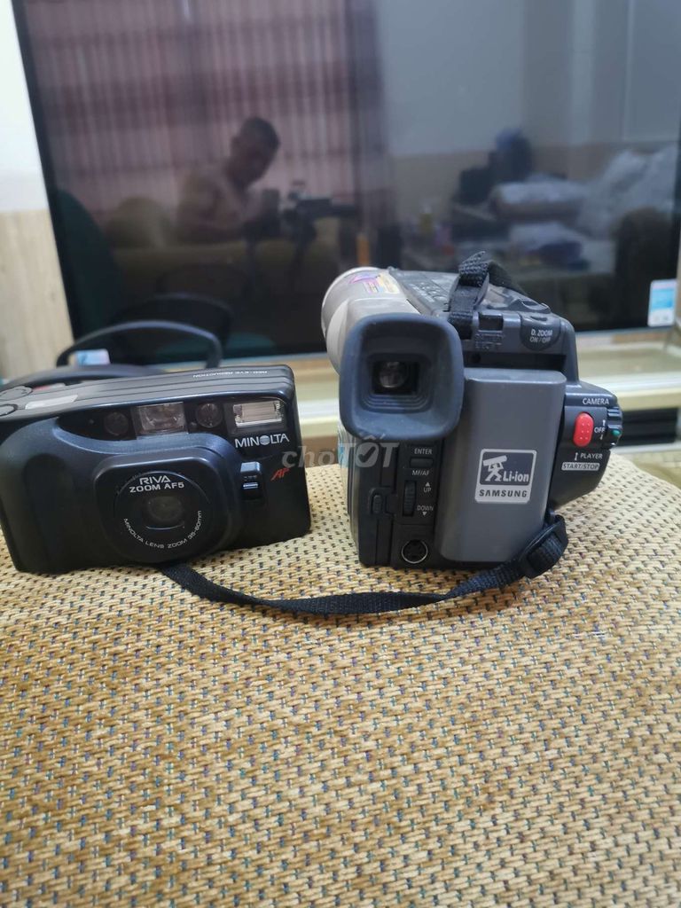 Máy ảnh Minolta Riva Zoom AF5 Đen. Mua bán Máy ảnh, Máy quay tại Quận Ninh Kiều Cần Thơ được đăng bởi Cần Thơ MB hình 1