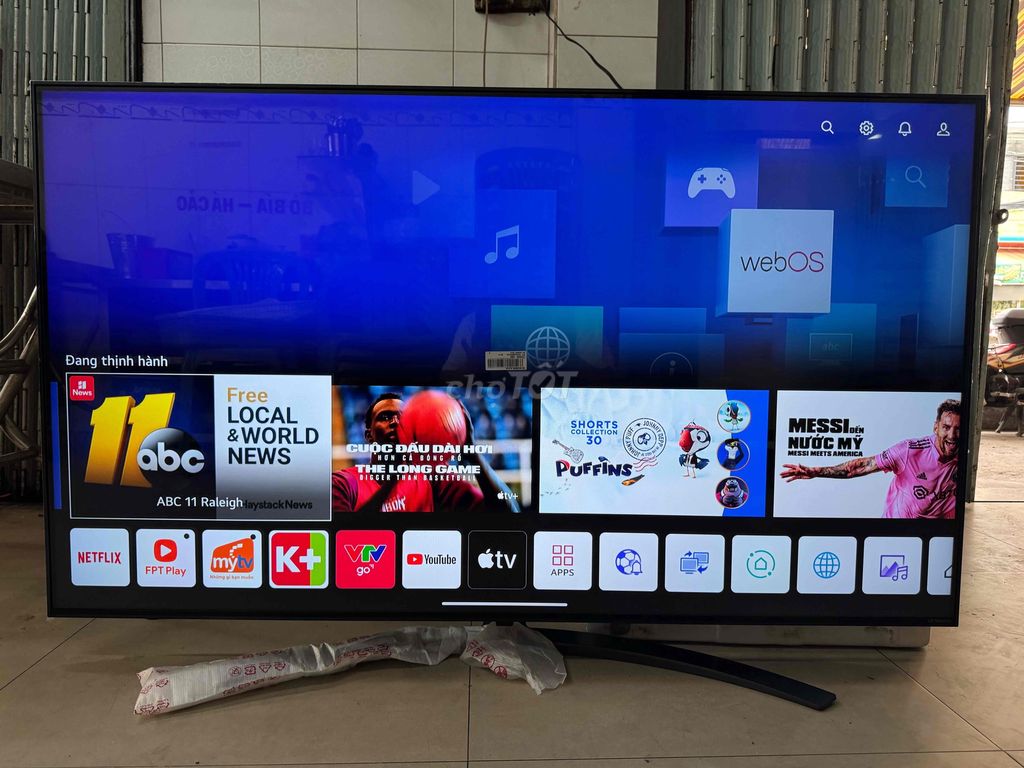 LG 55inch NANO76 ! 4k Remote Nói-Chuột Bay ! Đẹp 🔔