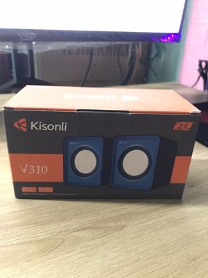 Loa 2.0 Kisoni V310 dùng cho máy tính bàn, laptop
