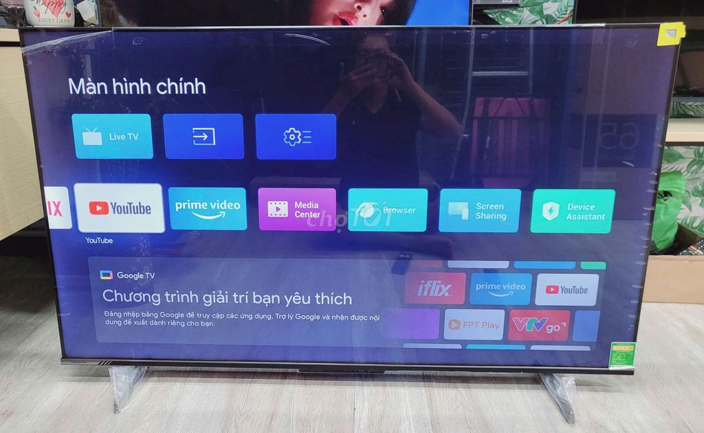 Smart Tivi 55 inch mới 100% chạy Android Fullbox