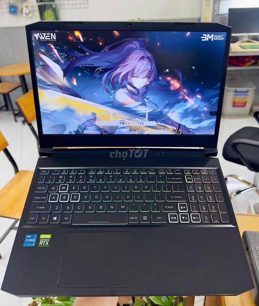 Acer Nitro 5 I5-11400H 16GB/512GB 15.6 inch 144Hz Đen. Mua bán Laptop tại Thành phố Thủ Đức Tp Hồ Chí Minh được đăng bởi Hội Đồ Điện Tử hình 1