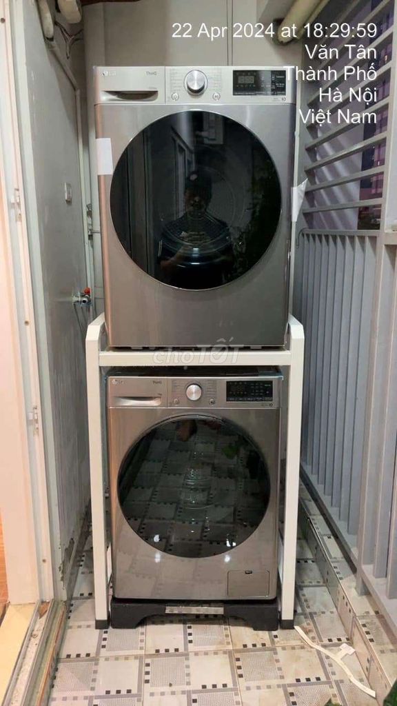 Combo máy giặt máy sấy giá tại kho hà nội