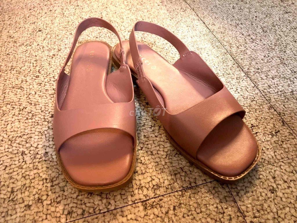 giày bệt vincci hồng Size 38 Malaysia
