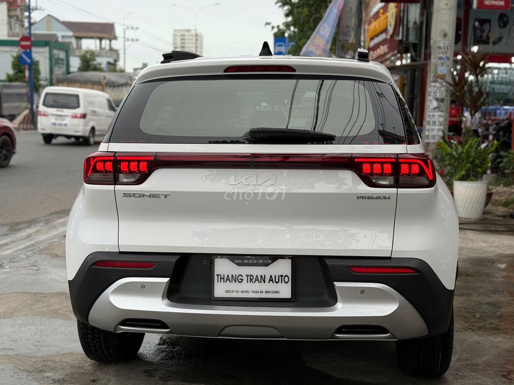 Kia Sonet 1.5L Premium 2022 màu trắng. Mua bán Ô tô tại Thành phố Thuận An Bình Dương được đăng bởi Thắng Trần Auto hình 5
