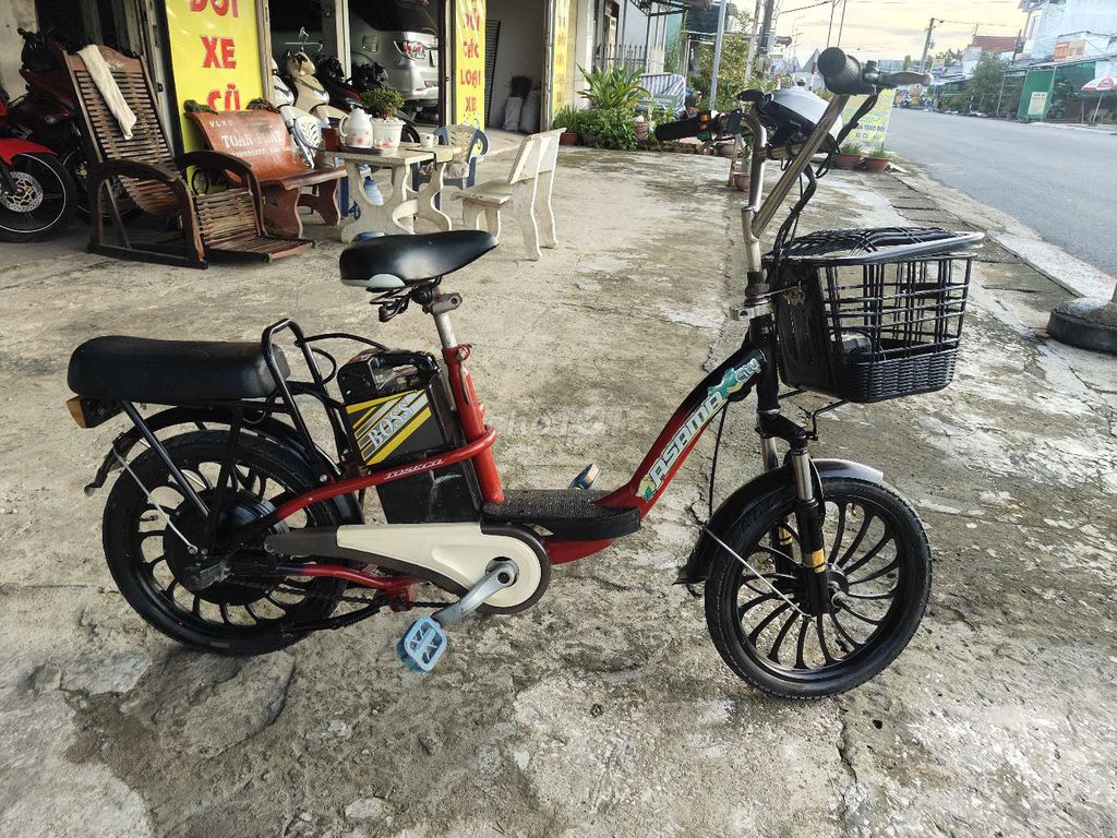 Xe đạp điện còn như mới. Mua bán Xe điện tại Huyện Bình Tân Vĩnh Long được đăng bởi MƯỜI   BÌNH TÂN VL hình 2