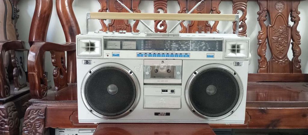 Radio Cassette JVC RC 70jw Bạc Line in. Mua bán Tivi, Âm thanh tại Quận Phú Nhuận Tp Hồ Chí Minh được đăng bởi chú bo 60 tuổi  hình 1