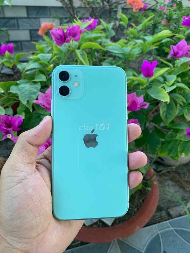 Apple iPhone 11 128GB Xanh mint. Mua bán Điện thoại tại Huyện Bình Chánh Tp Hồ Chí Minh được đăng bởi A Khải PC hình 1