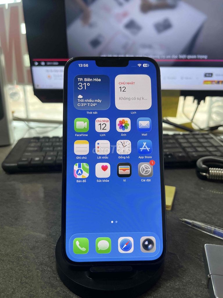 iPhone 13 Pro Max 128GB Xanh, Đã Sử Dụng. Mua bán Điện thoại tại Thành phố Biên Hòa Đồng Nai được đăng bởi Lê Thanh Trường hình 1