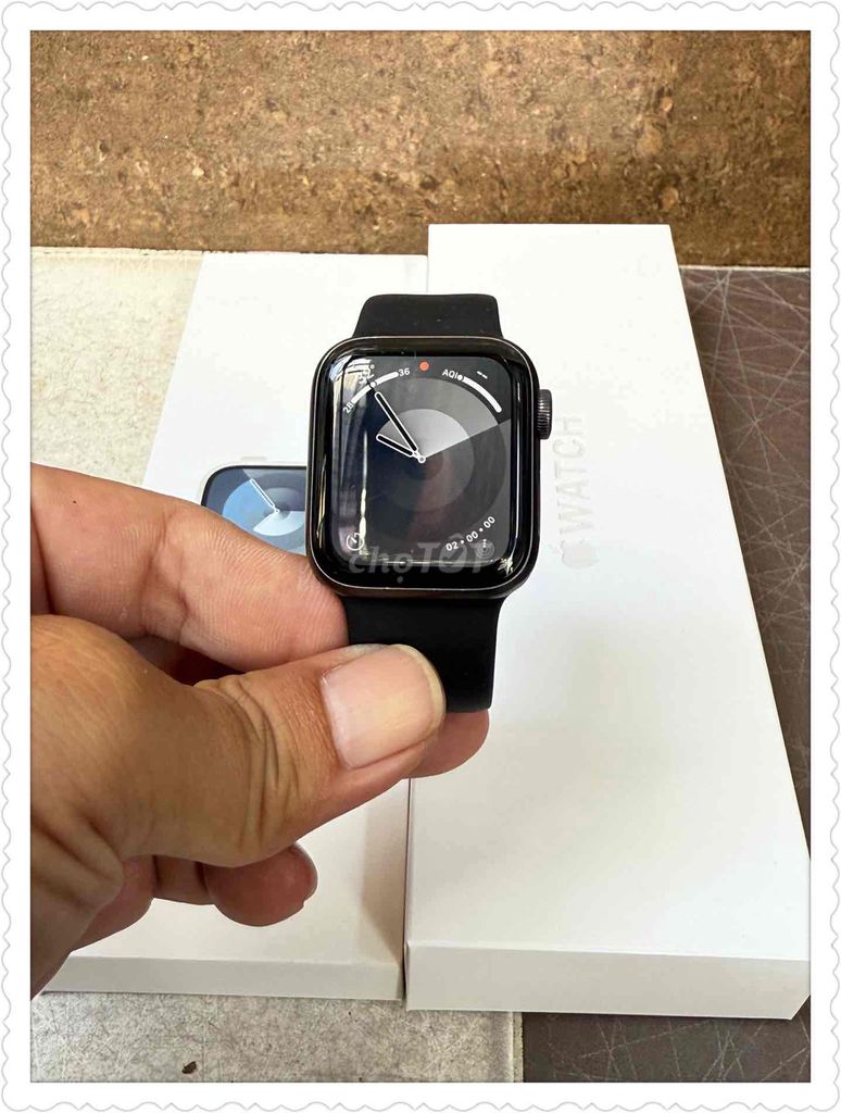 Apple Watch S-5-40 nhôm đen gps zin 100%. Mua bán Thiết bị đeo thông minh tại Quận 11 Tp Hồ Chí Minh được đăng bởi Nguyễn Khương hình 1