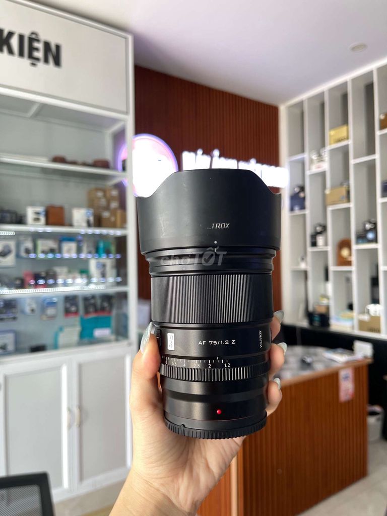 LENS VILTROX AF 75mm F1.2 PRO NIKON. Mua bán Máy ảnh, Máy quay tại Quận 1 Tp Hồ Chí Minh được đăng bởi Thanh Thanh hình 1