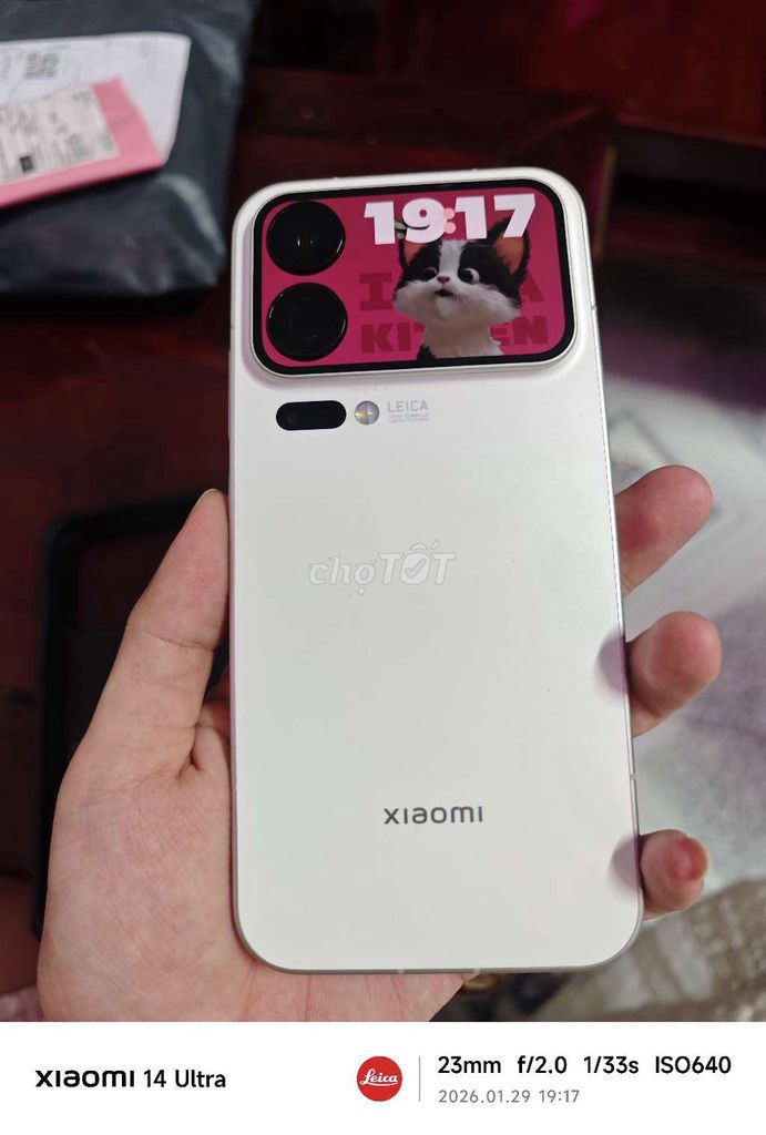 Xiaomi 17 Pro Max 512GB Trắng 99%. Mua bán Điện thoại tại Thị xã Bến Cát Bình Dương được đăng bởi Triển Dương hình 1