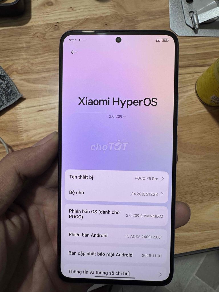 Xiaomi k60 gam 16GB/512GB Xanh , rôm quốc tế. Mua bán Điện thoại tại Huyện Châu Thành Bến Tre được đăng bởi Từ Văn Thanh hình 1