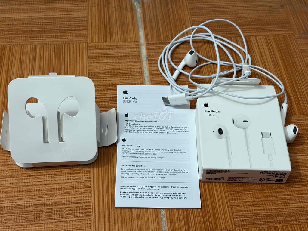 Tai nghe Apple EarPods USB-C Trắng. Mua bán Tivi, Âm thanh tại Quận Hà Đông Hà Nội được đăng bởi Hoa Bưởi hình 1