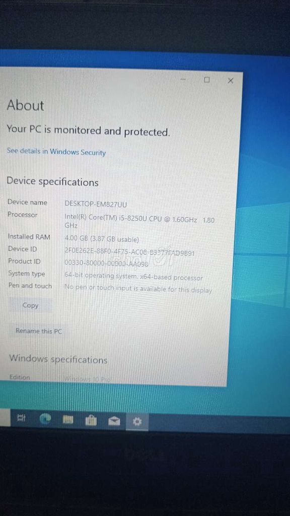 Dell vostr***0U 4GB/1TB HDD. Mua bán Laptop tại Quận 12 Tp Hồ Chí Minh được đăng bởi GIÁ TỐT 1 hình 1