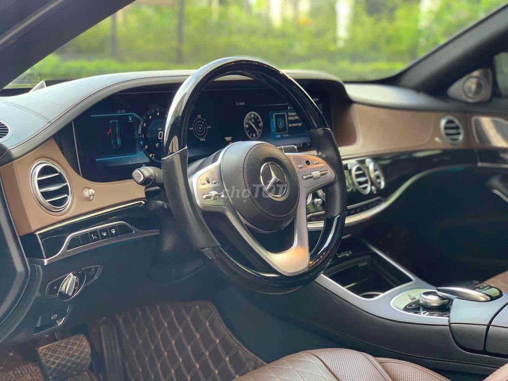 Mercedes Benz S450 model 2018 đen nâu siêu mới