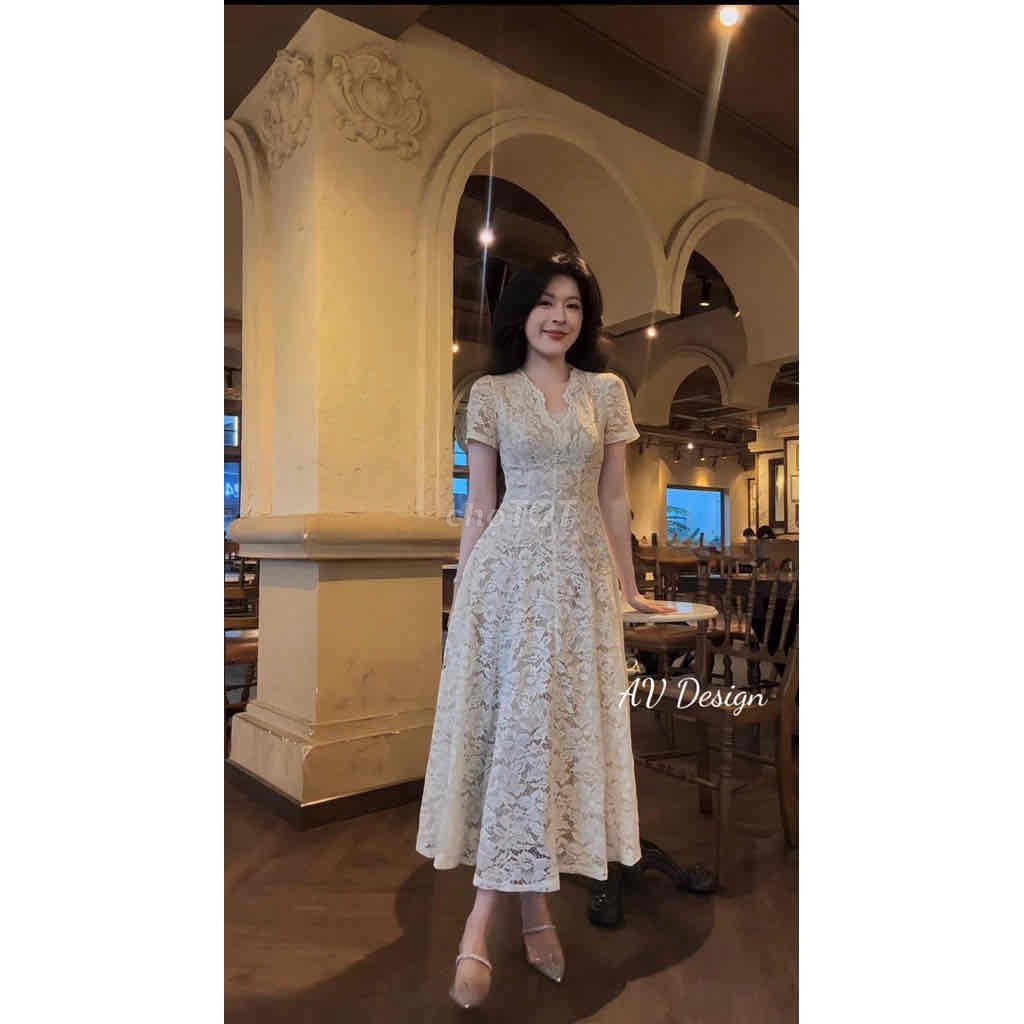 Đầm Nữ Ren Kem Size M. Mua bán Quần áo tại Quận 5 Tp Hồ Chí Minh được đăng bởi Quí Nhân hình 1
