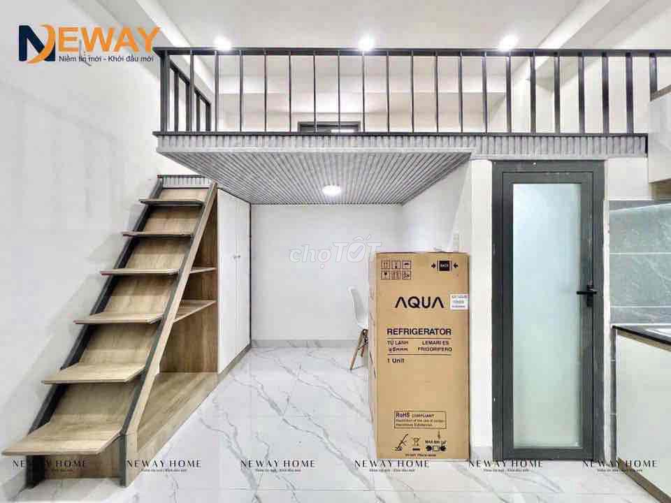 Новая чистая комната с антресолью и охраной в центре Tan Phu