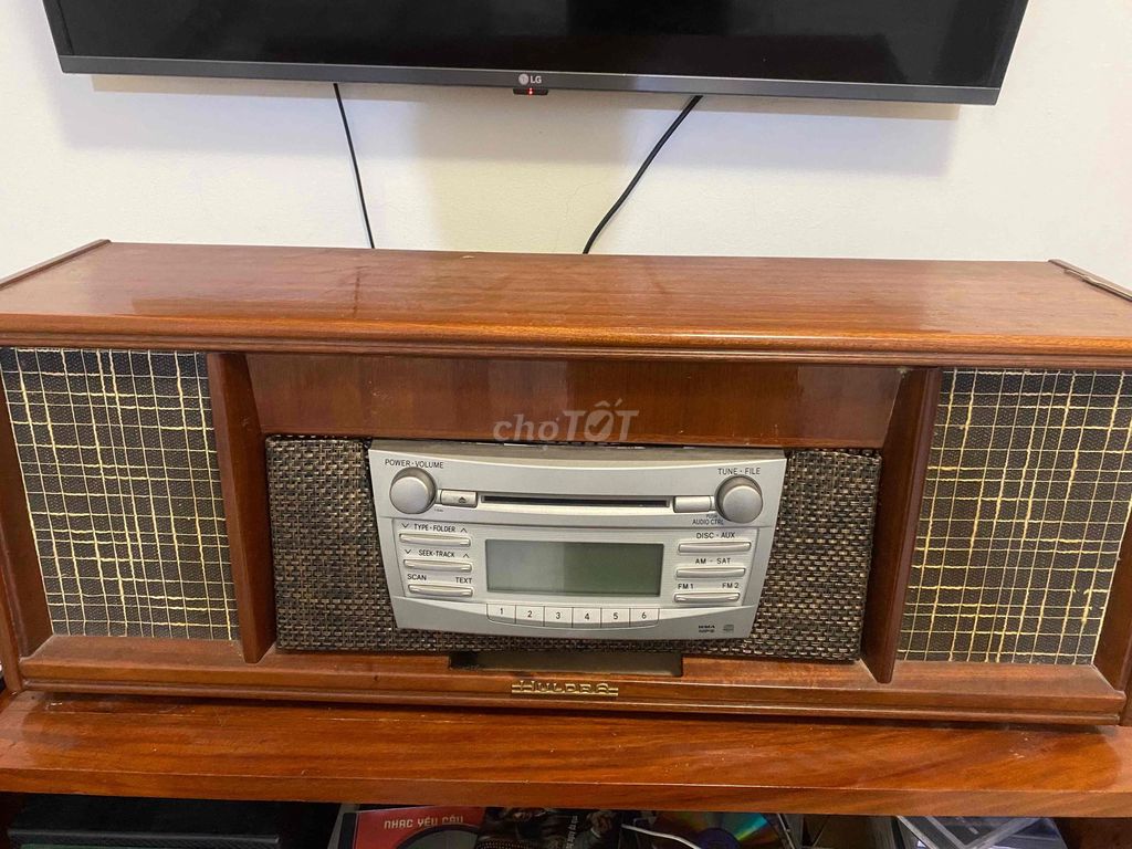 Đài radio diy cd camry gỗ nâu cổ điển. Mua bán Đồ sưu tầm, đồ cổ tại Huyện Thuỷ Nguyên Hải Phòng được đăng bởi đồ cũ giá rẻ hình 1