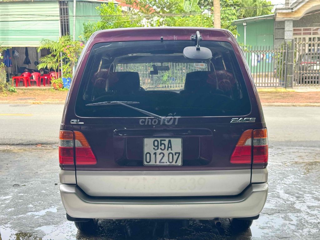 Bán Toyota Zace GL 2005 tem nỉ zin theo xe. Mua bán Ô tô tại Thành phố Thủ Dầu Một Bình Dương được đăng bởi  Trung Tin Used Car hình 3