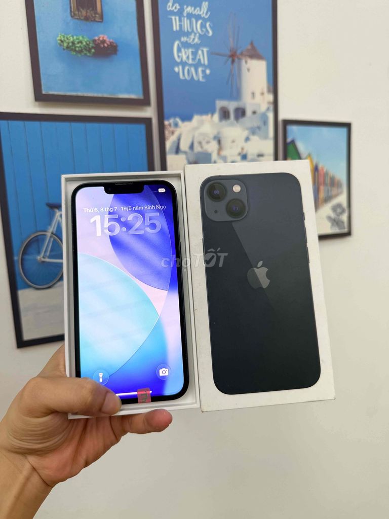 iPhone 13 QTE 128GB Đen Like new 99%. Mua bán Điện thoại tại Quận Đống Đa Hà Nội được đăng bởi Tùng Táo Hanoi Mobile hình 1
