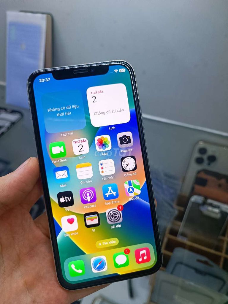 Apple iPhone X 64GB Bạc. Mua bán Điện thoại tại Thành phố Long Xuyên An Giang được đăng bởi HồngLinhStore hình 1
