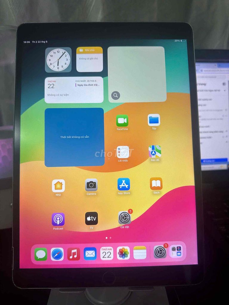 Apple iPad Pro 10.5 inch 64GB Xám Hỗ trợ SIM. Mua bán Máy tính bảng tại Huyện Hoài Đức Hà Nội được đăng bởi Trương Mạnh Hùng hình 1