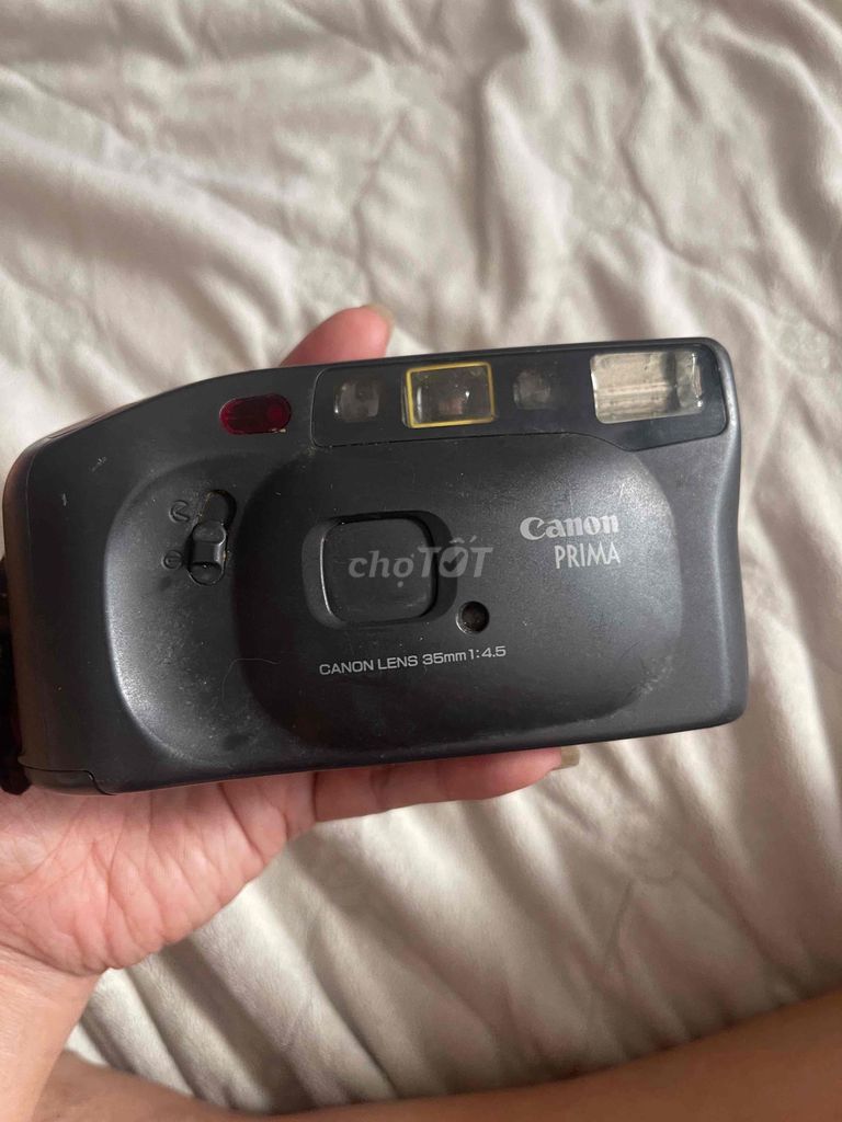 Máy ảnh film Canon Prima 4 Đen. Mua bán Máy ảnh, Máy quay tại Quận 11 Tp Hồ Chí Minh được đăng bởi Thanh Thủy hình 1