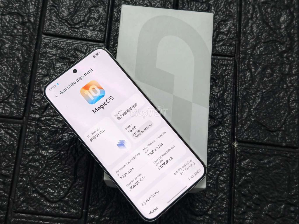 Honor GT Pro 16GB/512GB 99% Fullbox GL. Mua bán Điện thoại tại Quận Gò Vấp Tp Hồ Chí Minh được đăng bởi Minh hình 1