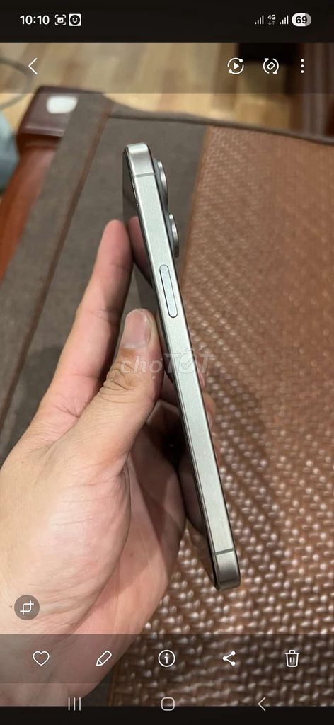 Apple iPhone 15 Pro Max 512GB Xám. Mua bán Điện thoại tại Huyện Cẩm Khê Phú Thọ được đăng bởi ĐỖ THANH HẢi hình 1