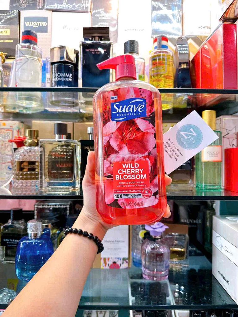 Sữa tắm Suave Essentials Hoa anh đào. Mua bán Nội thất, đồ gia dụng khác tại Thành phố Sóc Trăng Sóc Trăng được đăng bởi Zann Coffee Shop hình 1