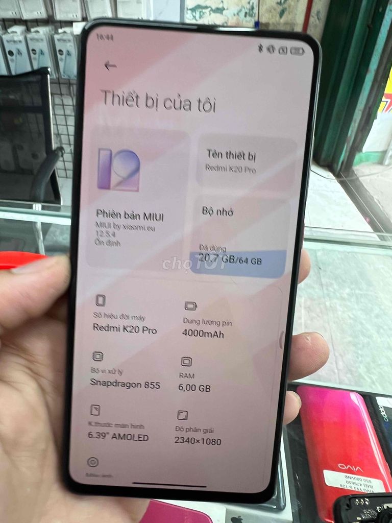 Xiaomi Redmi K20 Pro 64GB. Mua bán Điện thoại tại Thành phố Thủ Đức Tp Hồ Chí Minh được đăng bởi Nhi nhi shop hình 1