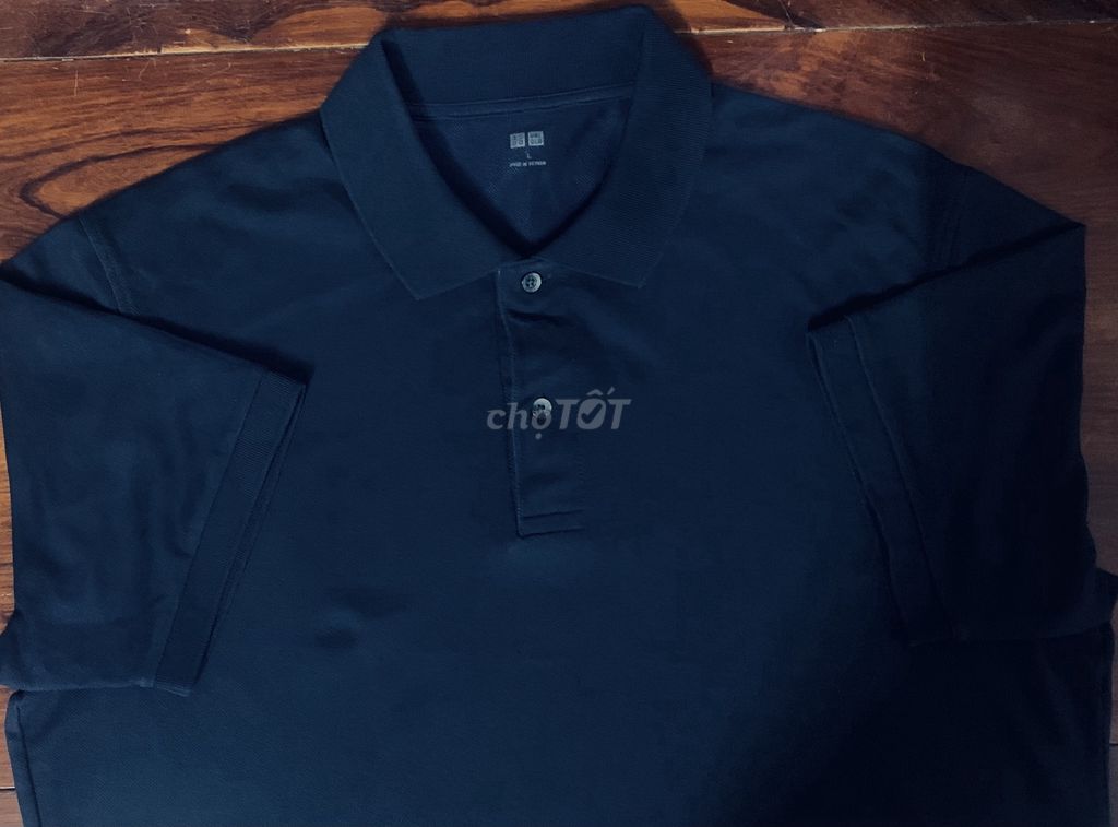 Áo Polo UNIQLO chính hãng 100%. Size L. Xanh navy.. Mua bán Quần áo tại Quận Tân Bình Tp Hồ Chí Minh được đăng bởi PHAM hình 1