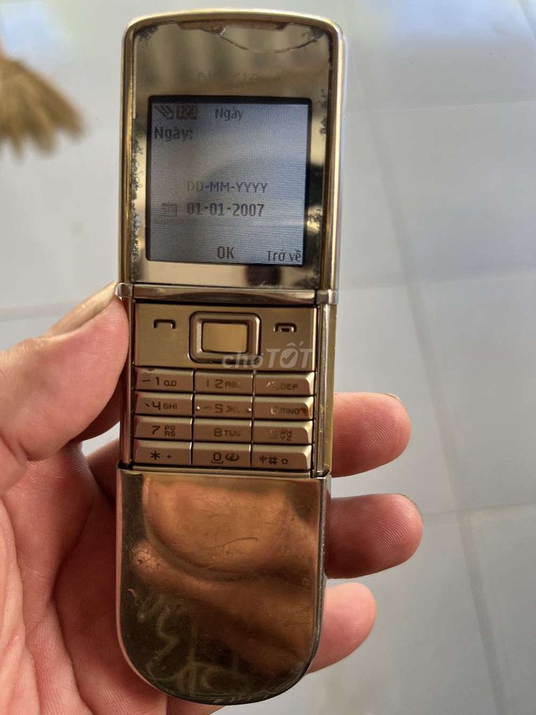 Nokia 8800 Sirocco Vàng Cổ điển. Mua bán Điện thoại tại Huyện Tây Hòa Phú Yên được đăng bởi lam hình 1