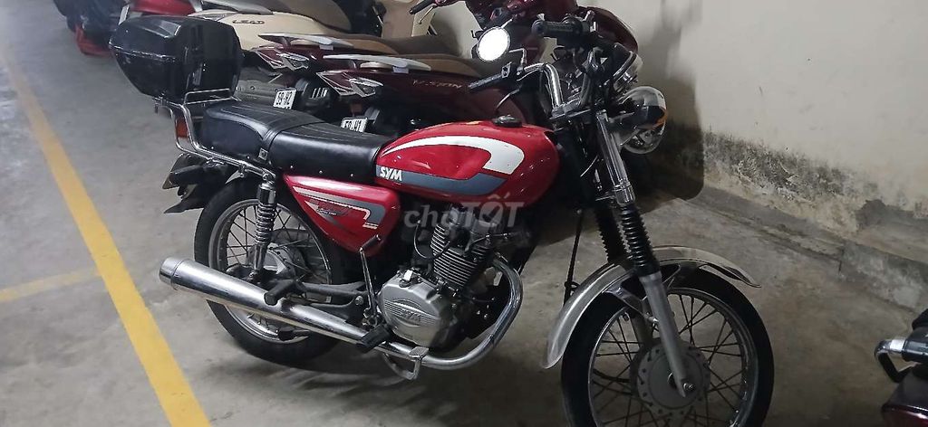 Xe mô tô SYM Wolf 125 năm 2010 màu đỏ rin 90%. Mua bán Xe máy tại Quận 5 Tp Hồ Chí Minh được đăng bởi Nguyễn Văn Bé hình 5