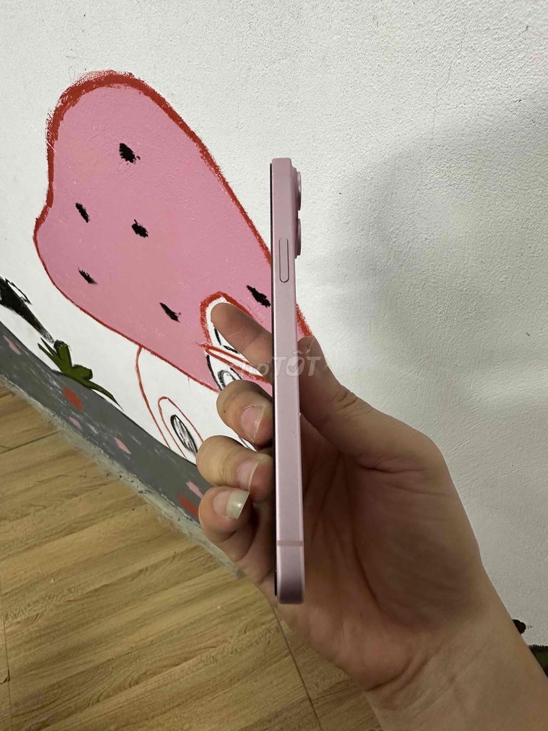Ip 15PLUS 128g màu Hồng zin all