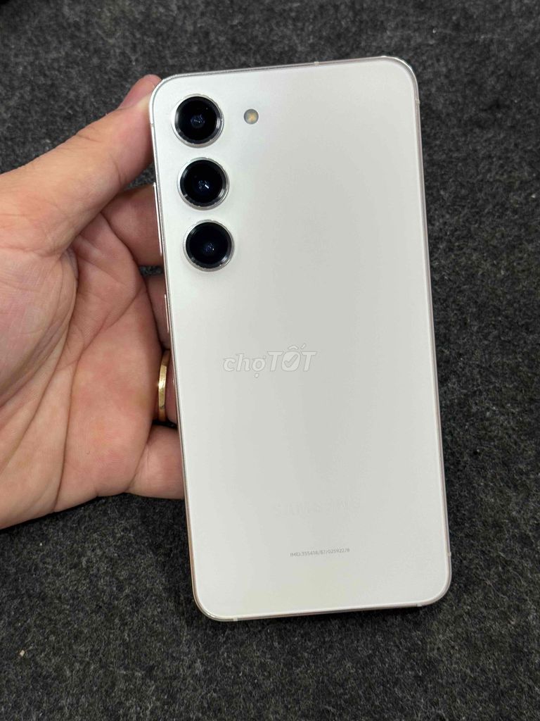 Samsung S23 128GB Trắng. Mua bán Điện thoại tại Quận 3 Tp Hồ Chí Minh được đăng bởi 2 Hand STORE  hình 1