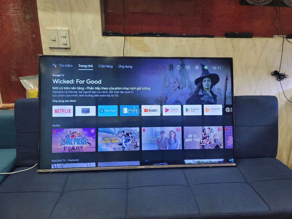 Smart Tivi 55 inch màn 4K Android remote nói. Mua bán Tivi, Âm thanh tại Quận 7 Tp Hồ Chí Minh được đăng bởi Hoàng Long Tivi  hình 1