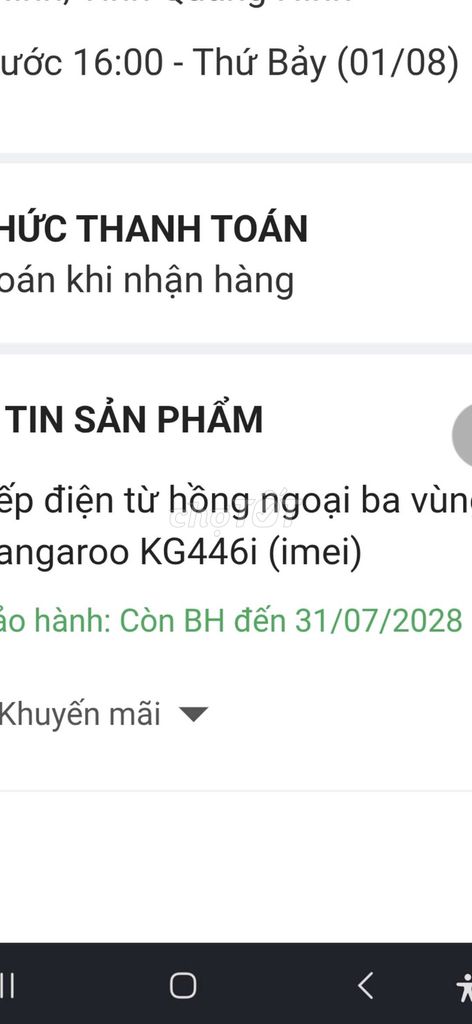 Bếp điện từ Kangaroo KG446i Đen 3 vùng. Mua bán Bếp, lò, đồ điện nhà bếp tại Quận Hồng Bàng Hải Phòng được đăng bởi Thịnh hình 1